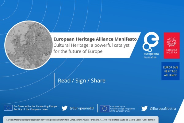 European Heritage Alliance Manifesto - Cultural heritage: a powerful catalyst for the future of Europe